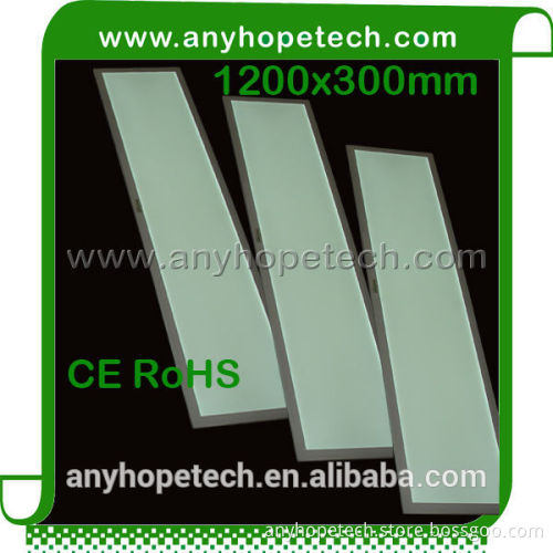 Ra80 Good heat dissipation long lifespan 120 30 cm 3400lm edge lit led panel